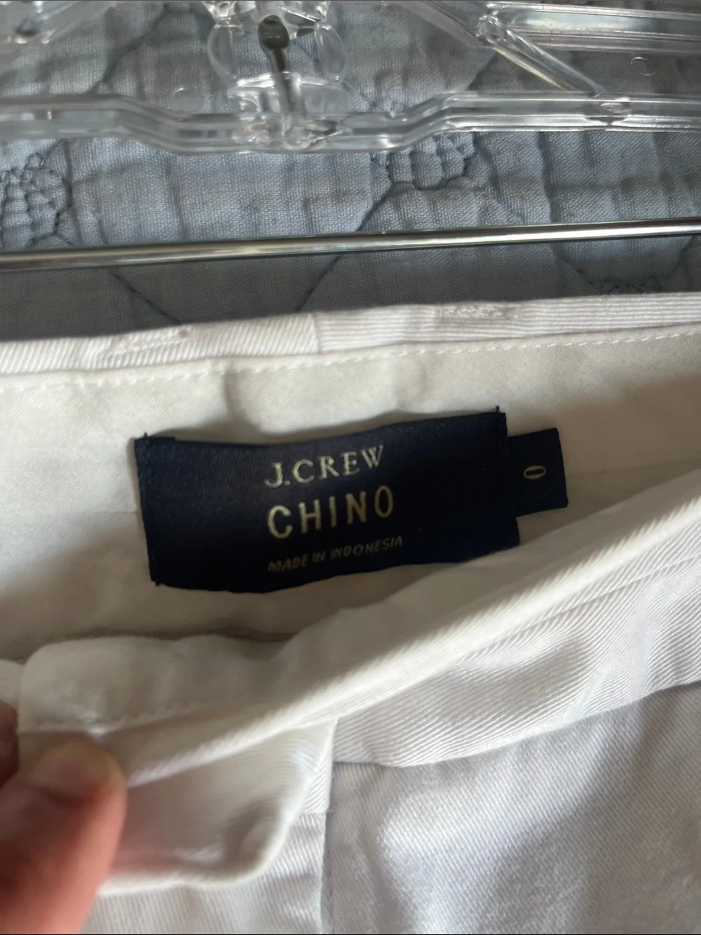 J. Crew Cream Chino Bermuda Shorts